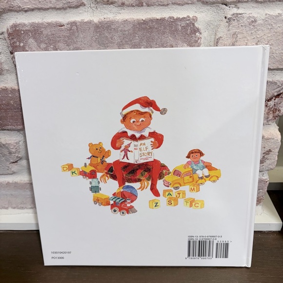 The Elf on the Shelf: A Christmas Tradition Hardcover Book Like New - Picture 2 of 2
